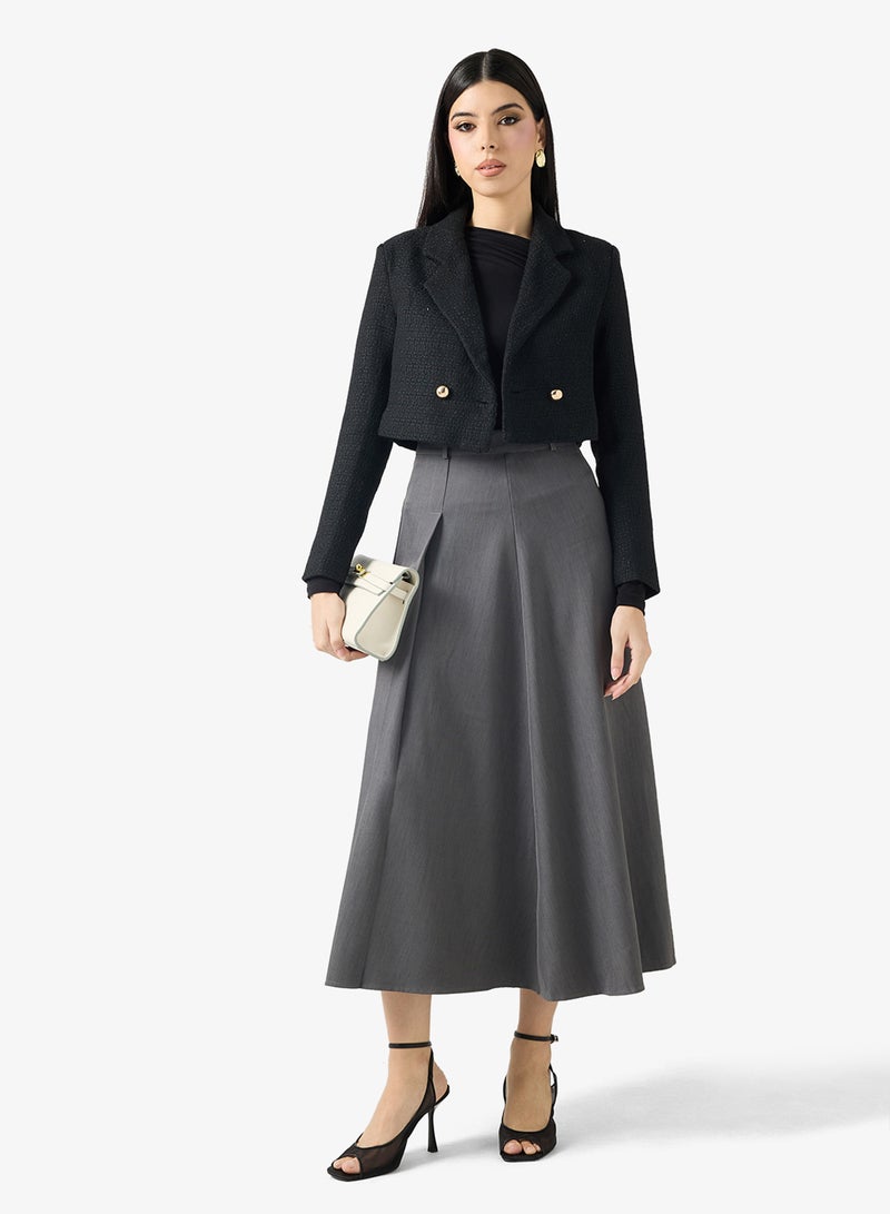 ELLA Cropped Blazer - Image 4
